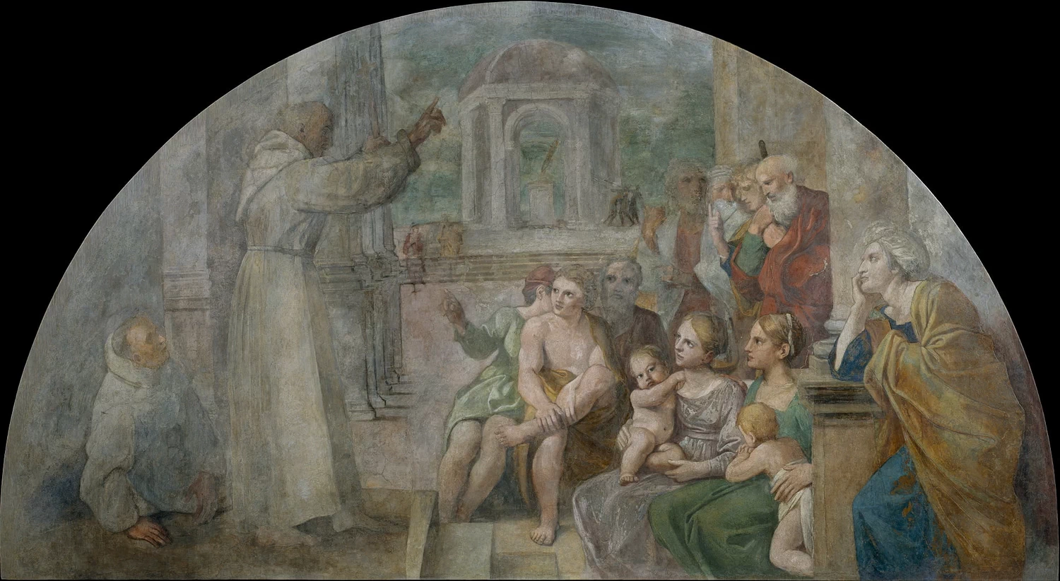 La predicazione di San Didaco - Museu Nacional d'Art de Catalunya